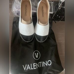 Valentino By Mario Valentino Two-Tone Espadrilles